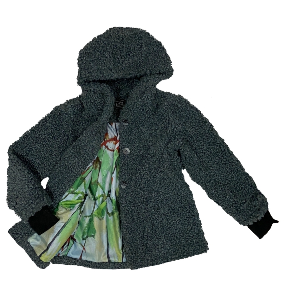 UbU Clothing Cozy Faux Poodle Fur Coat - NWT